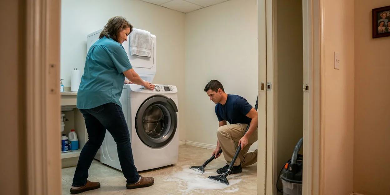 Washing Machine Overflow Cleanup in Eagan, MN